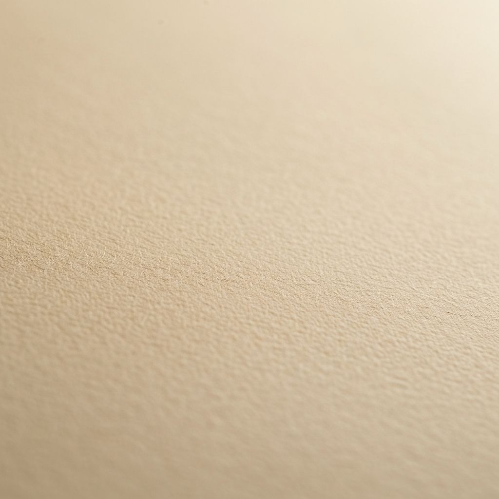 Nahaufnahme des Papiergefühls mit sanftem Glanzgrad und feiner Oberflächenstruktur